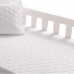 Capa Protetora Para Berço Sulbrasil Baby Impermeável Matelado Premium 70cmx130m Branco