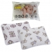 Kit Fronha e Travesseiro KazzaVip-Store Baby (2) Fronha Malha 100% Algod&atilde;o (1) Travesseiro Baby 30cmx40cm Branco