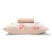 Jogo de Cama Buettner Solteiro Malha 100% Algodão Basic Jania 2 Peças Coral