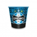 Balde Para Pipoca Brasfoot Plástico 2,5L Time Grêmio Escudo Oficial Branco