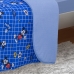 Edredom Portallar Casal Malha Mista 70% Algod&atilde;o e 30% Poli&eacute;ster Disney Mickey Hey 2,00mx220m Azul