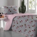 Edredom Portallar Solteiro Malha Mista 70% Algod&atilde;o e 30% Poli&eacute;ster Disney Minnie Classic 1,50mx2,20m Lilas