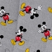 Edredom Portallar Casal Malha Mista 70% Algod&atilde;o e 30% Poli&eacute;ster Disney Mickey Classic 2,00mx2,20m Cinza