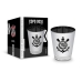 Copo Dose BrasFoot Vidro Licenciado Metálic Sport Club Corinthians Paulista 55ml Prata
