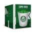 Copo Dose BrasFoot Vidro Licenciado Metálic Sociedade Esportiva Palmeiras 55ml Prata