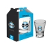 Copo Dose Individual BrasFoot Vidro Licenciado Gr&eacute;mio Foot-Ball Porto Alegrense 60ml Incolor