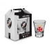 Copo Dose Individual BrasFoot Vidro Licenciado Clube de Regatas Vasco da Gama 60ml Incolor