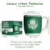 Caneca Urban Porcelana Allmix Brasao Palmeiras 360 ML Licenciada Branco
