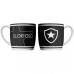 Caneca Urban Porcelana Allmix Brasao Botafogo 360 ML Licenciada Branco