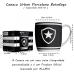 Caneca Urban Porcelana Allmix Brasao Botafogo 360 ML Licenciada Branco