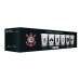 Kit 6 Copo Americanos Allmix Vidro Sport Club Corinthians 190ml Cada Licenciado do Timao