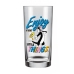 Copo Avulso Cylinder Manchester Allmix Vidro Estampa Frajola Looney Tunes Licenciado 300 ML Incolor