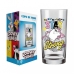 Copo Avulso Cylinder Manchester Allmix Vidro Estampa Taz Looney Tunes Licenciado 300 ML Incolor