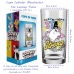 Copo Avulso Cylinder Manchester Allmix Vidro Estampa Taz Looney Tunes Licenciado 300 ML Incolor