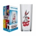 Copo Avulso Cylinder Manchester Allmix Vidro Estampa Pernalonga Looney Tunes Licenciado 300 ML Incolor