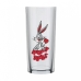 Copo Avulso Cylinder Manchester Allmix Vidro Estampa Pernalonga Looney Tunes Licenciado 300 ML Incolor