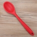 Colher KazzaVip 100% Silicone Utensílio Cozinha 27cm Vermelho