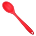 Colher KazzaVip 100% Silicone Utensílio Cozinha 27cm Vermelho