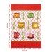 Pano de Copa Kazzavip Estampado Cooking Tasse 50cmx65cm Branco