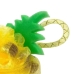 Esponja de Banho Bouton Frutinhas Abacaxi C/ Corda 100% Polietileno Nylon Laranja