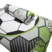 Jogo de Cama KazzaVip Solteiro Malha Mista 70% Algod&atilde;o e 30% Poli&eacute;ster Joy Soccer 2 pe&ccedil;as Verde