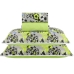 Jogo de Cama KazzaVip Casal Malha Estampado 100% Algodão Fun Game 4 peças Kids Verde