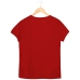 Camiseta Baby Look KazzaVip Malha 100% Algod&atilde;o Penteada Manga Curta Tamanho(P)Vermelho