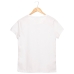 Camiseta Baby Look KazzaVip Malha 100% Algod&atilde;o Penteada Manga Curta Tamanho(P)Branco