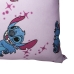 Fronha Avulsa KazzaVip Malha 100% Algodão Disney Estampada Stitch e Angel Love 48cmx68cm Rosa