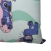 Fronha Avulsa KazzaVip Malha 100% Algodão Disney Estampada Stitch Fit 48cmx68cm Verde