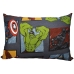 Fronha Avulsa KazzaVip Malha 100% Algodão Disney Estampada Avengers Black 48cmx68cm Cinza