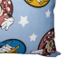 Par de Fronha KazzaVip Malha 100% Algod&atilde;o Disney Estampada Mickey e Sua Turma 48cmx68cm Azul