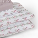 Jogo de Cama Tecebem King Malha 100% Algod&atilde;o Estampado Grazi 4 p&ccedil;s Premium Rosinha