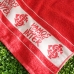 Toalha de Banho KazzaVip Felpuda 90%Algodão Internacional Caixa de Presente Time 70cmx130m Vermelho