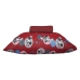 Jogo de Lençol KazzaVip Solteiro Malha 100% Algodão Play Disney Minnie Feliz Red 2 Peças Vermelho