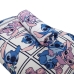 Jogo de Lençol KazzaVip Solteiro Malha Mista 70% Algodão e 30% Poliéster Estampado Disney Stitch Quadros Kids 2 Peças Lilas