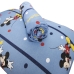 Jogo de Len&ccedil;ol KazzaVip Casal Malha Mista 70% Algod&atilde;o e 30% Poli&eacute;ster Estampado Disney Mickey Comics Kids 3 Pe&ccedil;as Azul