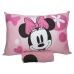 Jogo de Lençol KazzaVip Solteiro Malha Mista 70% Algodão e 30% Poliéster Joy Disney Big minnie 02 Peças Rosa
