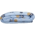 Edredom KazzaVip Baby Malha 100% Algodão Berço Americano Estampado Mickey Travesso Azul