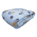 Edredom KazzaVip Baby Malha 100% Algodão Berço Americano Estampado Mickey Travesso Azul