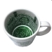 Caneca KazzaVip Est&aacute;dio do Palmeiras FC Cer&acirc;mica 360 ML Palestra It&aacute;lia Licenciada Branco