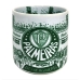 Caneca KazzaVip Est&aacute;dio do Palmeiras FC Cer&acirc;mica 360 ML Palestra It&aacute;lia Licenciada Branco