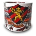 Caneca KazzaVip do Sport do Recife Cer&acirc;mica 360 ML Est&aacute;dio Ilha do Retiro Licenciada Branco 