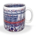 Caneca KazzaVip do Esporte Clube Bahia Cer&acirc;mica 360 ML Est&aacute;dio Arena Fonte Nova Licenciada Branco