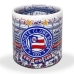 Caneca KazzaVip do Esporte Clube Bahia Cer&acirc;mica 360 ML Est&aacute;dio Arena Fonte Nova Licenciada Branco