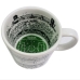 Caneca KazzaVip do Cear&aacute; Sporting Club Cer&acirc;mica 360 ML Est&aacute;dio Arena Castel&atilde;o Licenciada Branco