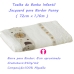 Kit ( 2 ) Toalha de Banho KazzaVip Infantil 100% Algod&atilde;o Jacquard Barra para Bordar Funny Azul e Branco