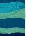 Toalha de Praia KazzaVip Veludo Estampado Reativo 100% Algodão Ondas 76cmx1,52m Resort Azul
