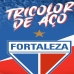 Toalhinha Social De Academia e Mão KazzaVip Felpa 50% Algodão e 50% Poliéster Estampada Oficial Licenciada Fortaleza 30cmx50cm Azul
