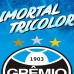 Toalhinha Social De Academia e Mão KazzaVip Felpa 50% Algodão e 50% Poliéster Estampada Oficial Licenciada Gremio 30cmx50cm Azul